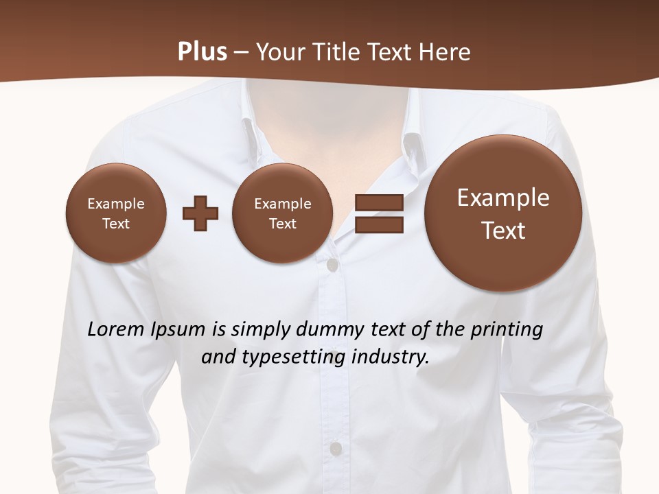 Finance Conceptual Holding PowerPoint Template