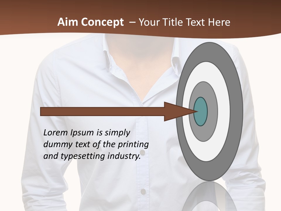 Finance Conceptual Holding PowerPoint Template