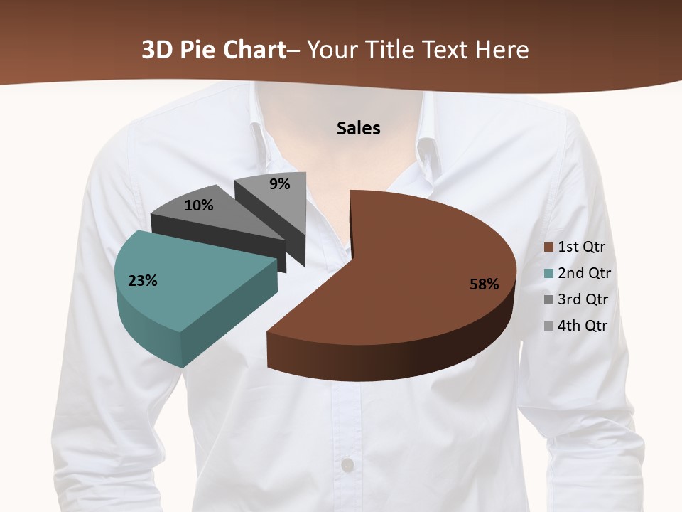 Finance Conceptual Holding PowerPoint Template