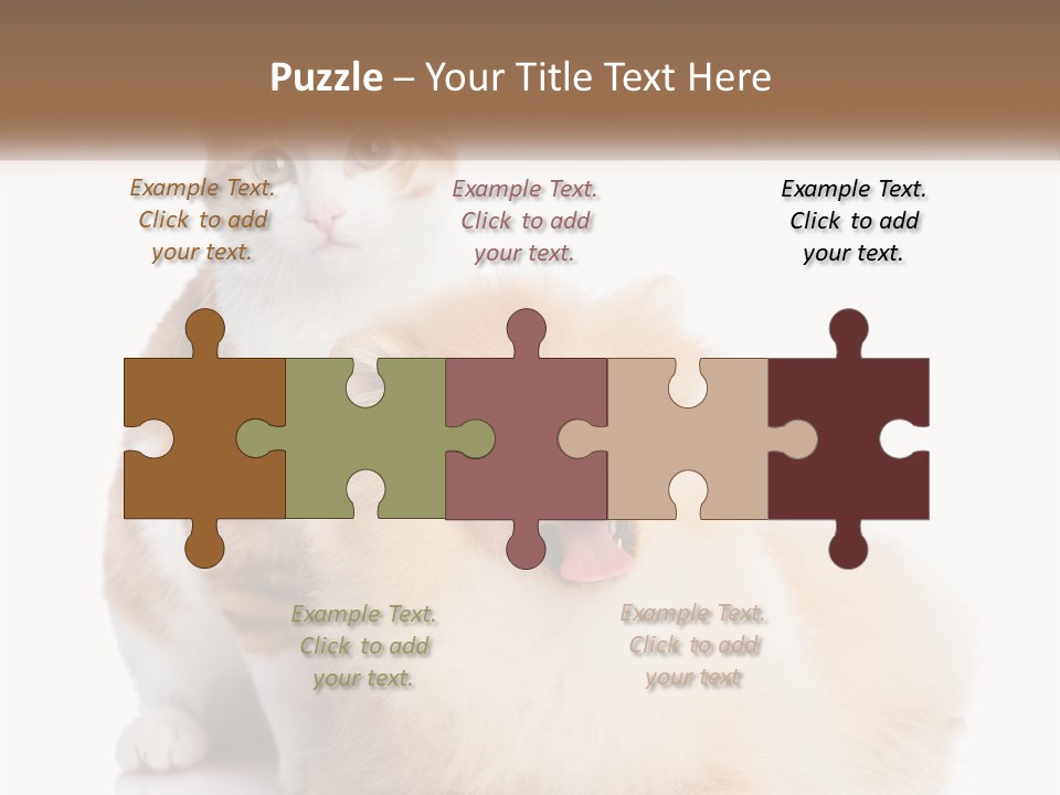 Nature Leaf Blue Sky PowerPoint Template