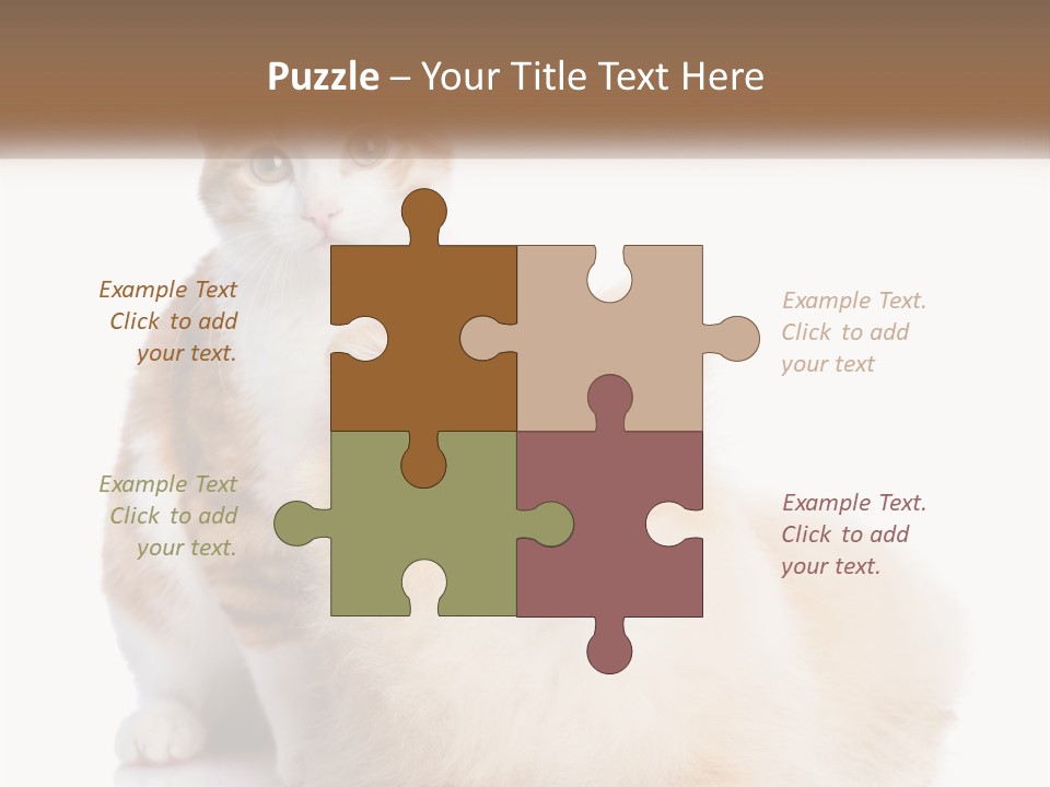 Nature Leaf Blue Sky PowerPoint Template