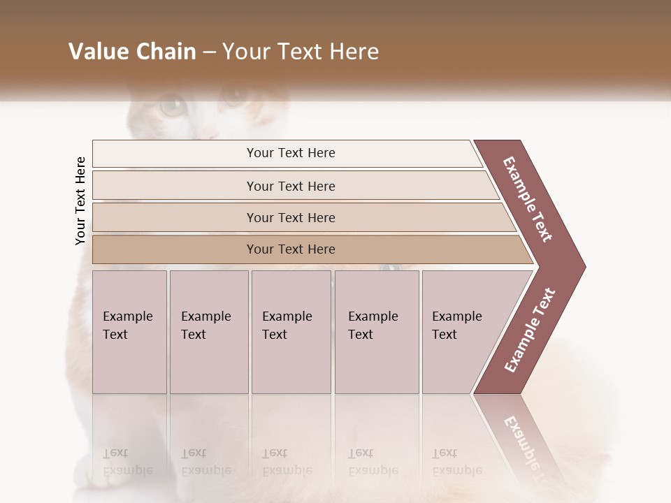 Nature Leaf Blue Sky PowerPoint Template