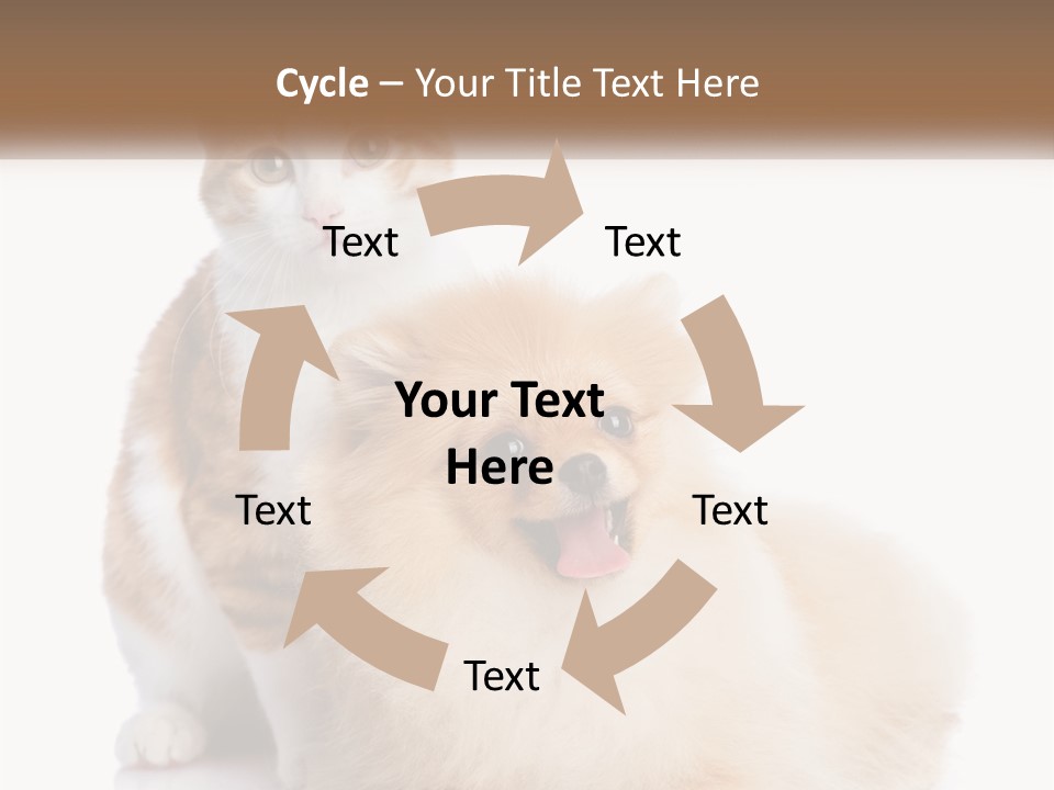 Nature Leaf Blue Sky PowerPoint Template