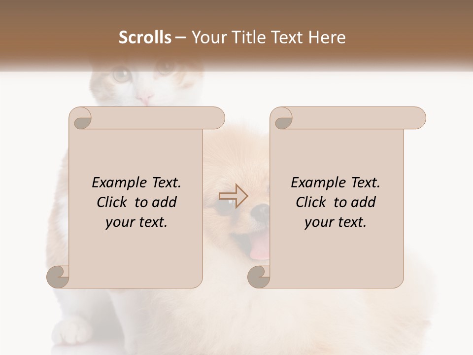 Nature Leaf Blue Sky PowerPoint Template