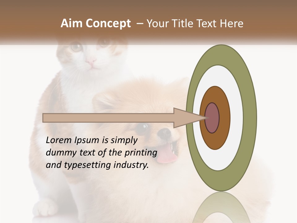 Nature Leaf Blue Sky PowerPoint Template