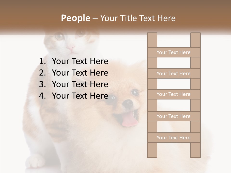 Nature Leaf Blue Sky PowerPoint Template