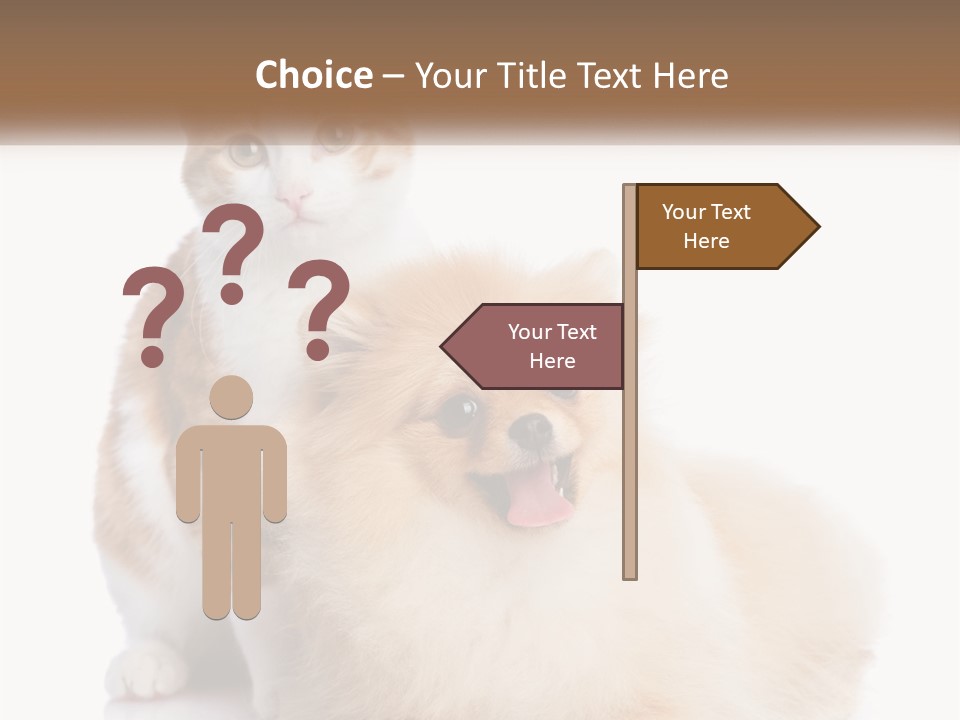 Nature Leaf Blue Sky PowerPoint Template