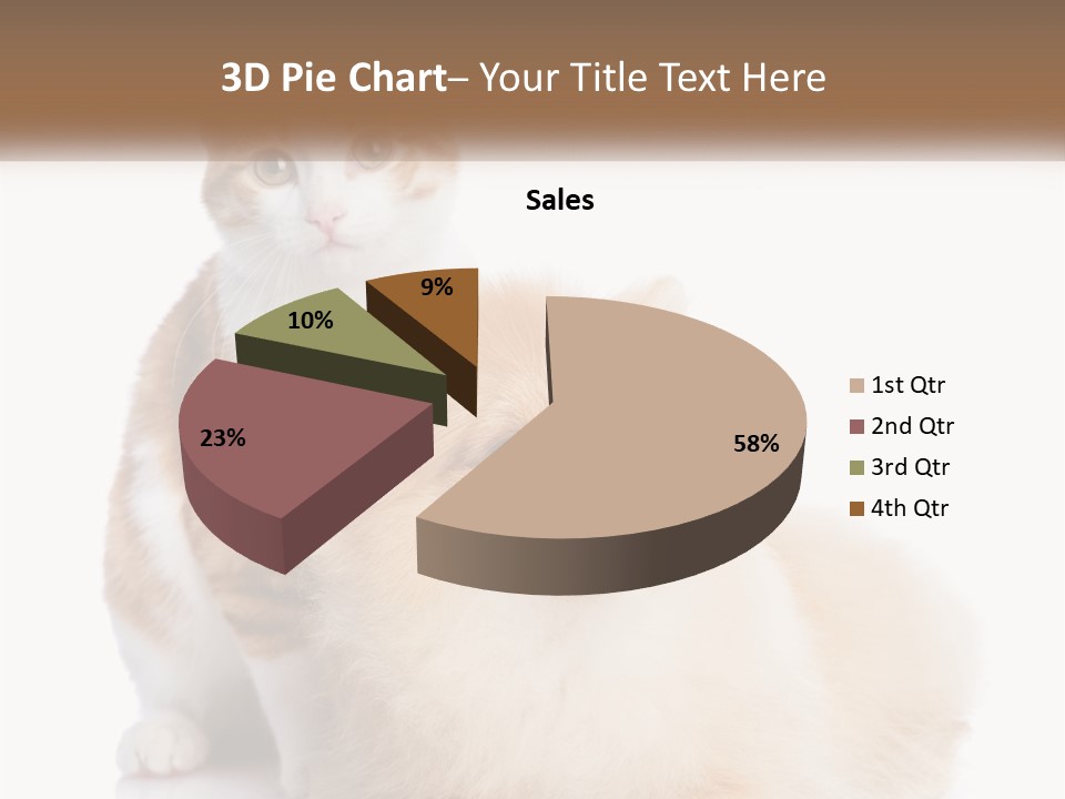 Nature Leaf Blue Sky PowerPoint Template