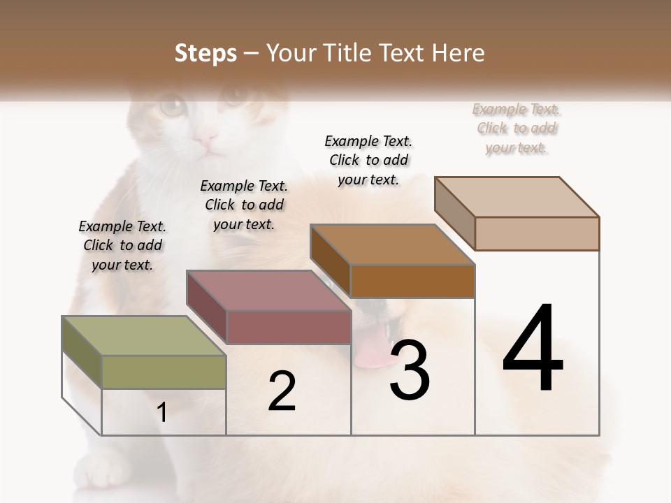 Nature Leaf Blue Sky PowerPoint Template