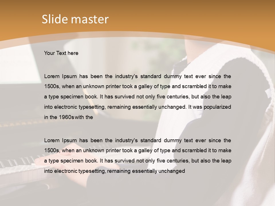 Garden Grass Nature PowerPoint Template