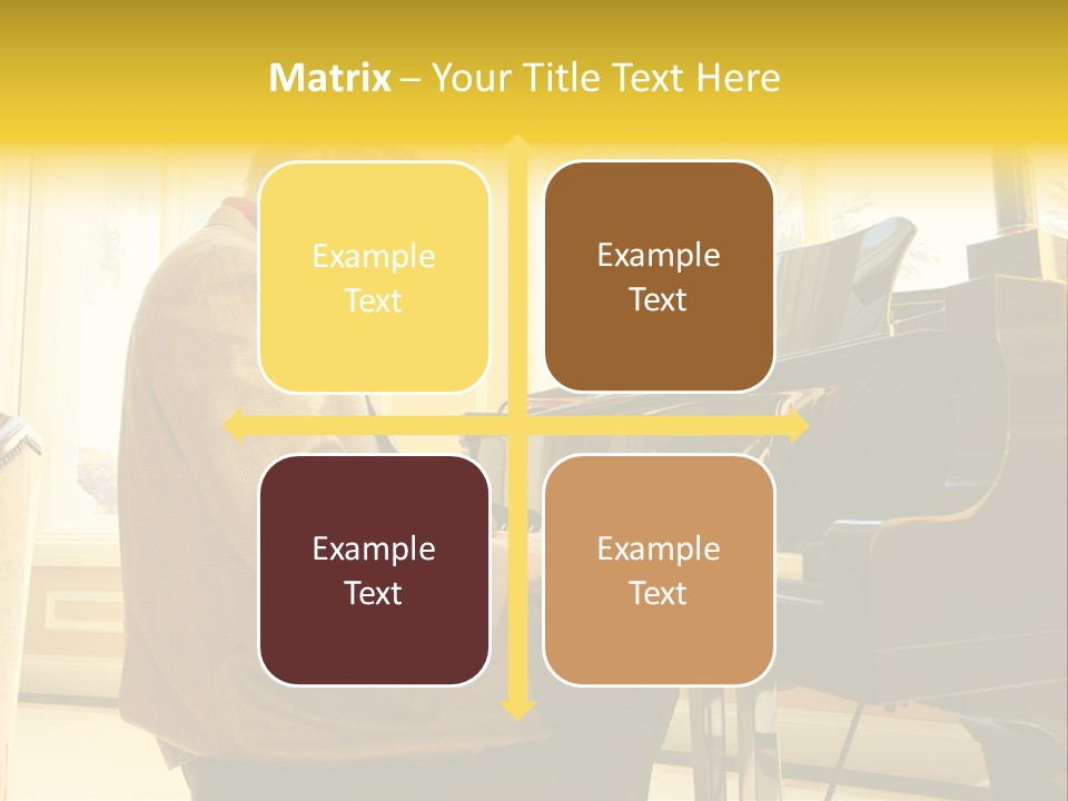 Loan Grass House PowerPoint Template