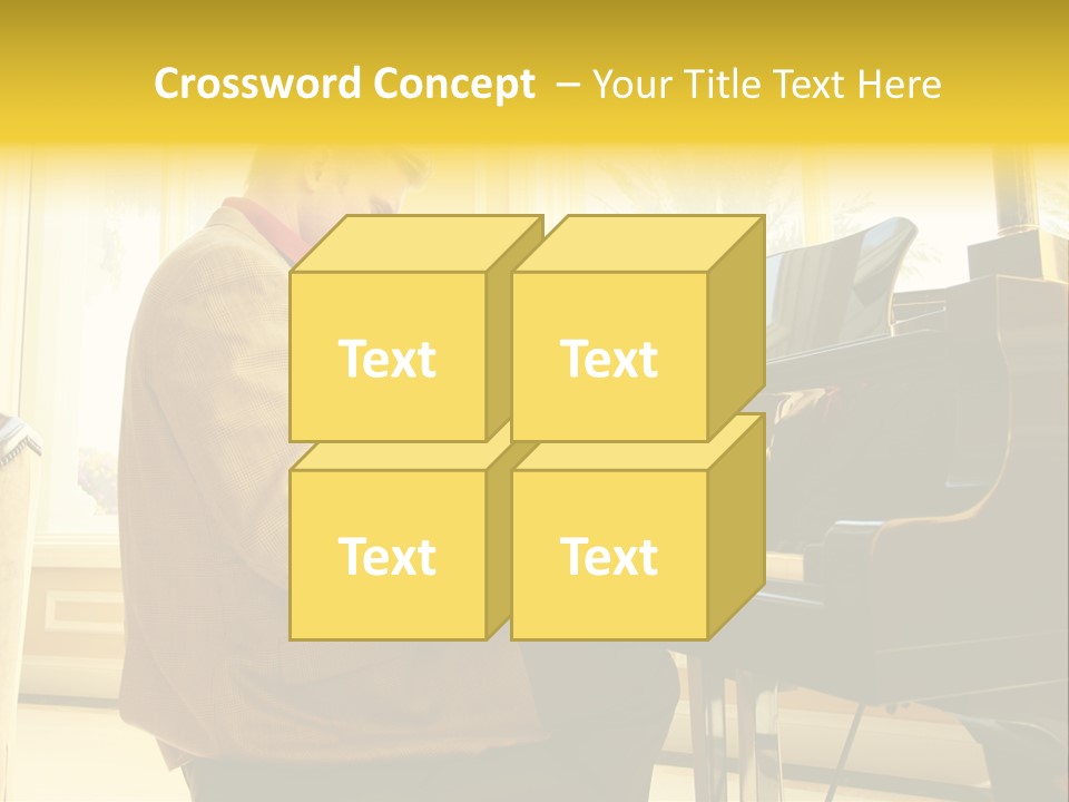 Loan Grass House PowerPoint Template