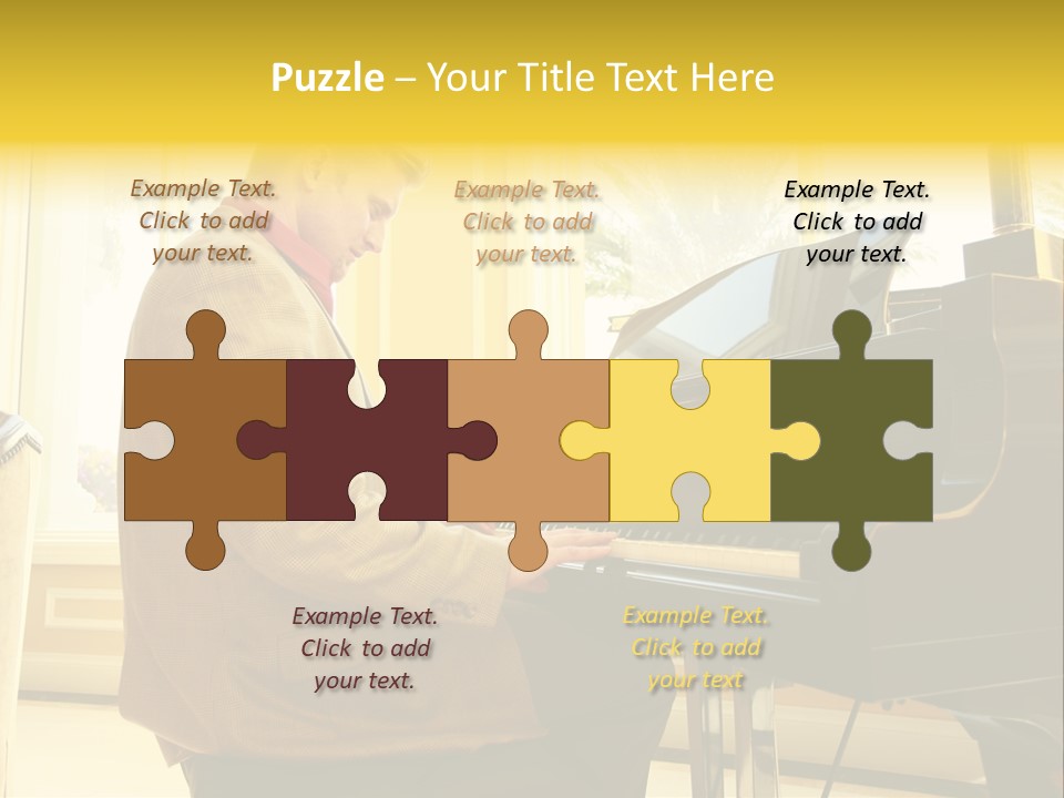 Loan Grass House PowerPoint Template