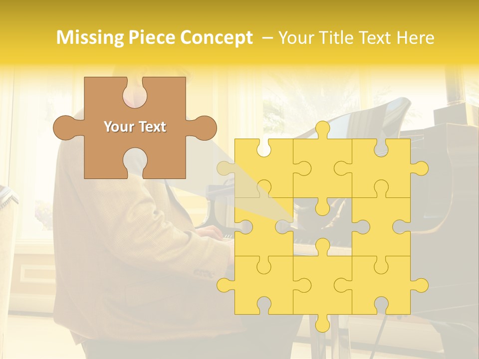 Loan Grass House PowerPoint Template