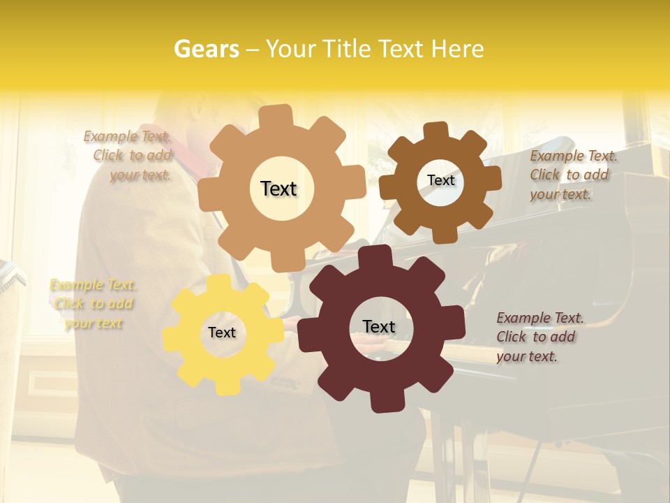 Loan Grass House PowerPoint Template