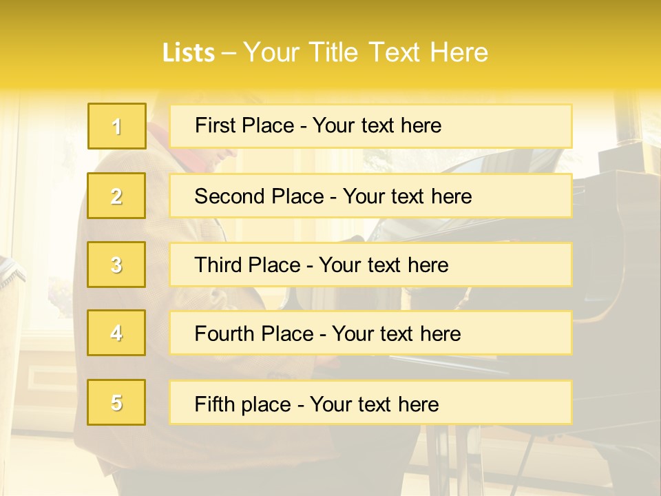 Loan Grass House PowerPoint Template