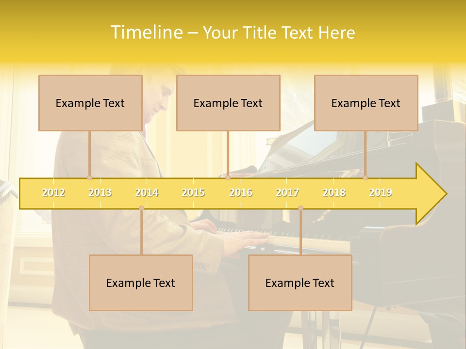 Loan Grass House PowerPoint Template