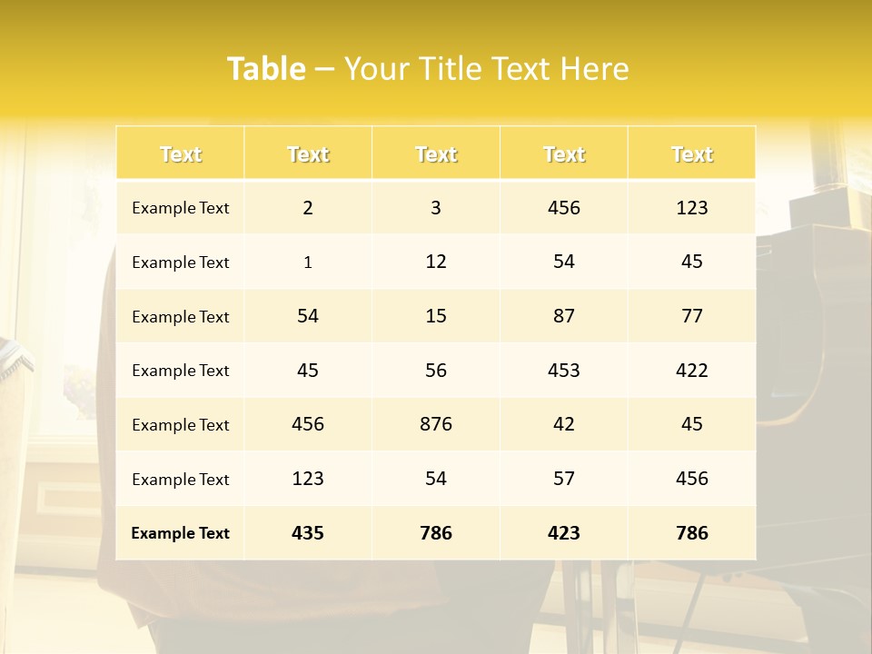 Loan Grass House PowerPoint Template