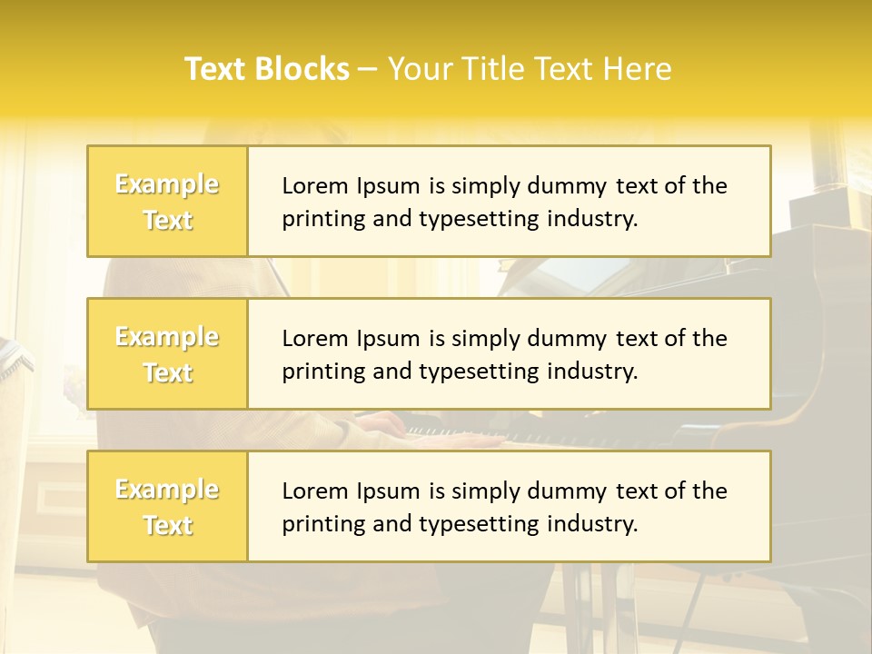 Loan Grass House PowerPoint Template