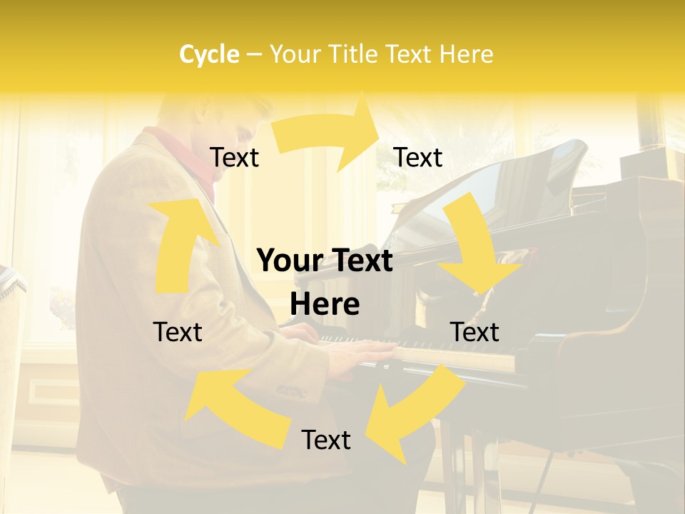 Loan Grass House PowerPoint Template