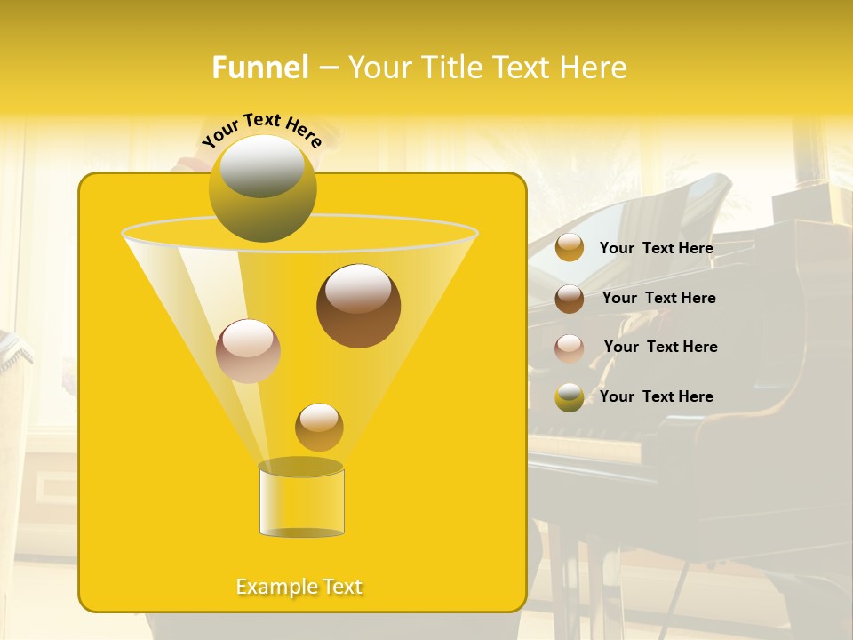 Loan Grass House PowerPoint Template