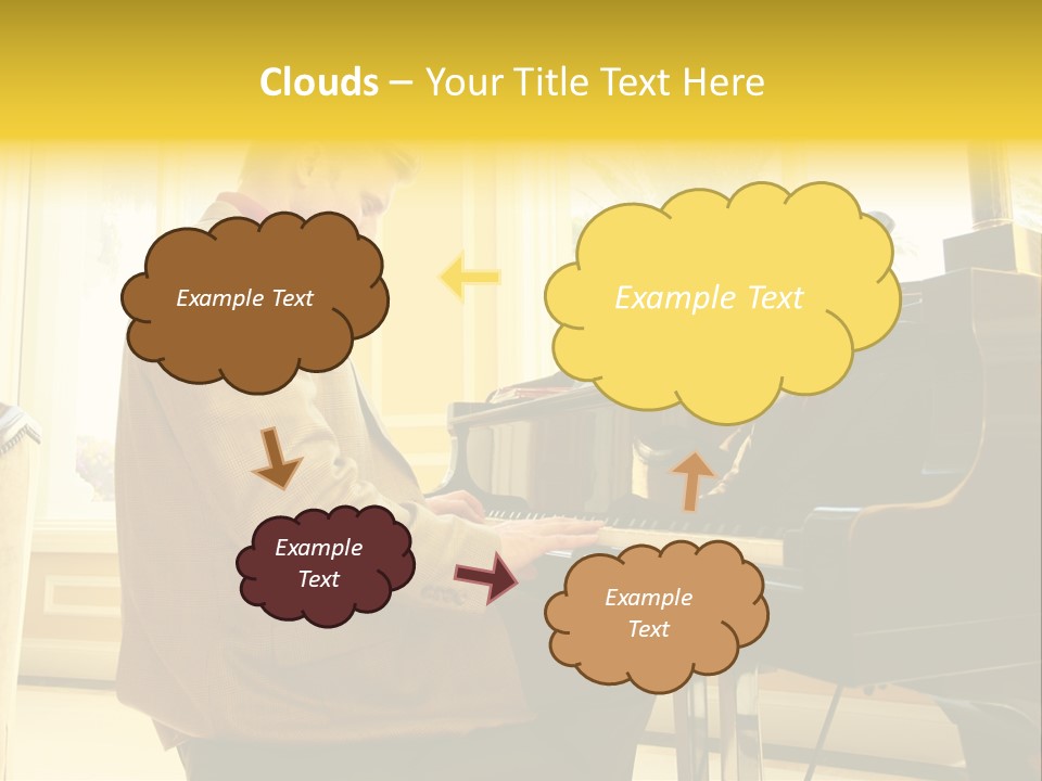 Loan Grass House PowerPoint Template