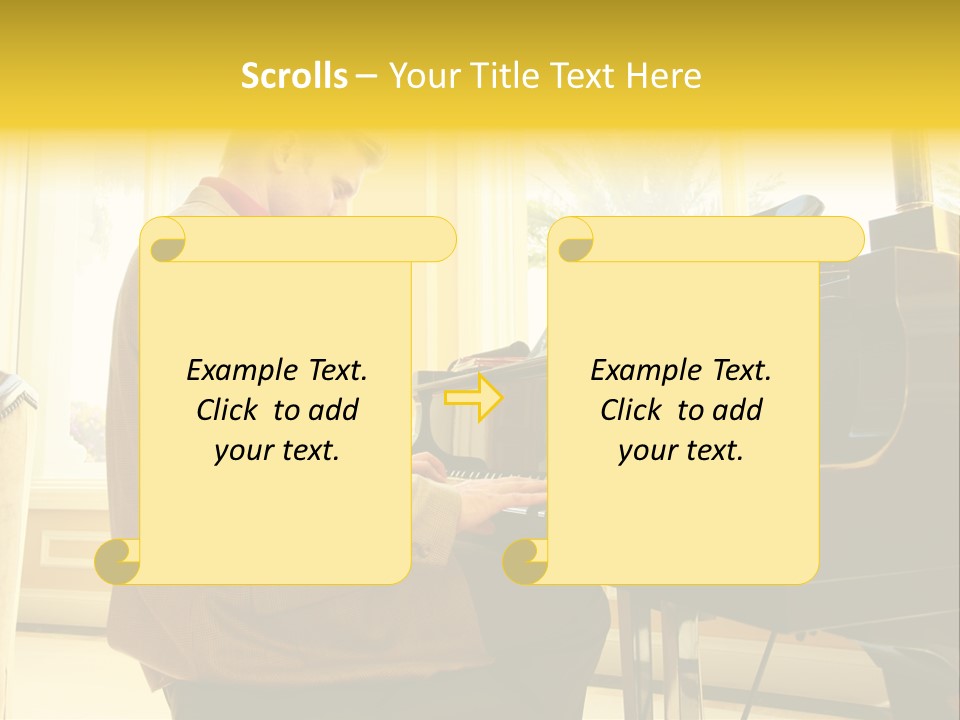 Loan Grass House PowerPoint Template