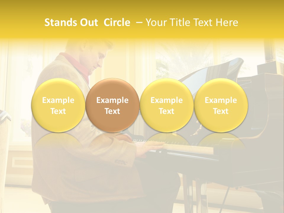 Loan Grass House PowerPoint Template