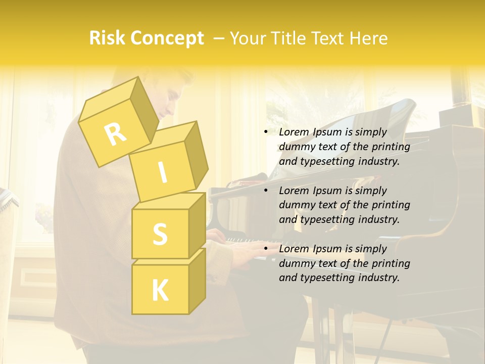 Loan Grass House PowerPoint Template