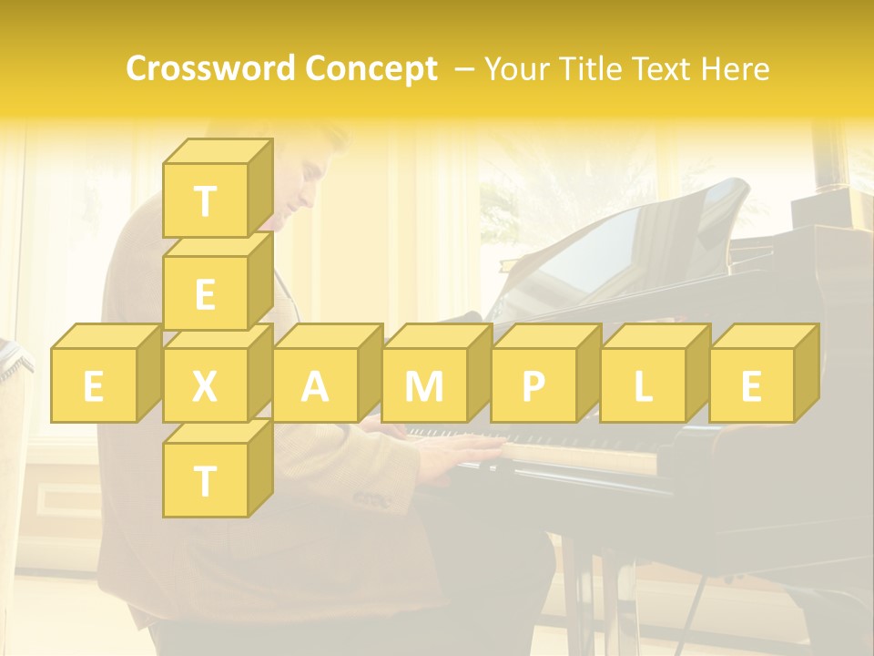 Loan Grass House PowerPoint Template