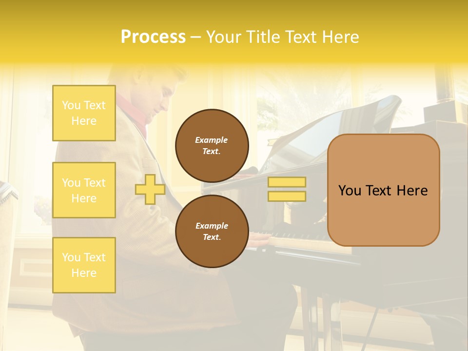 Loan Grass House PowerPoint Template