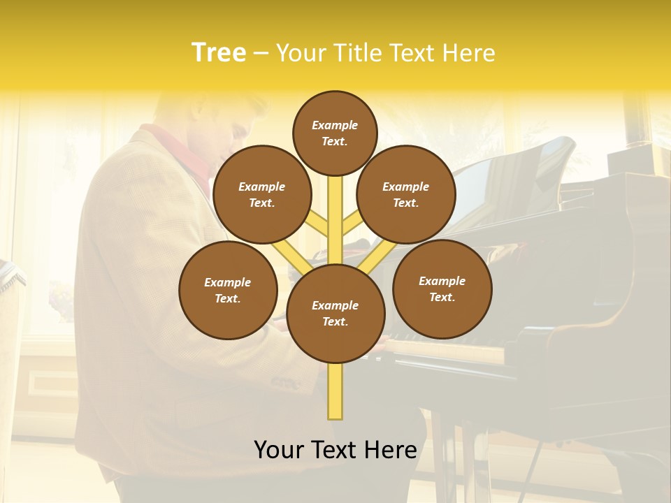 Loan Grass House PowerPoint Template