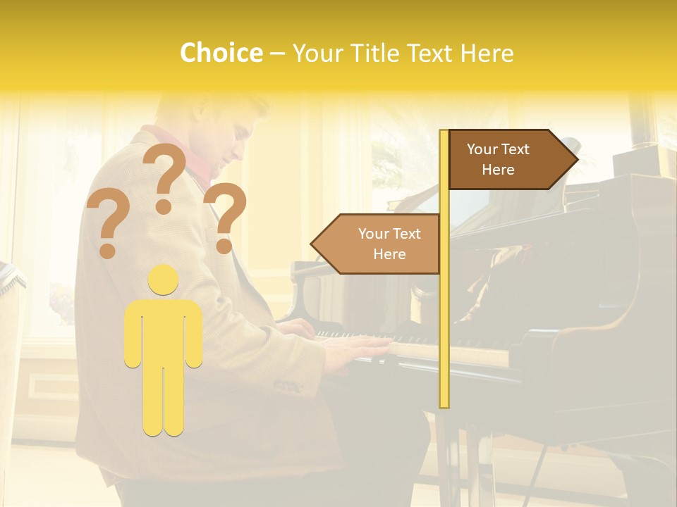 Loan Grass House PowerPoint Template