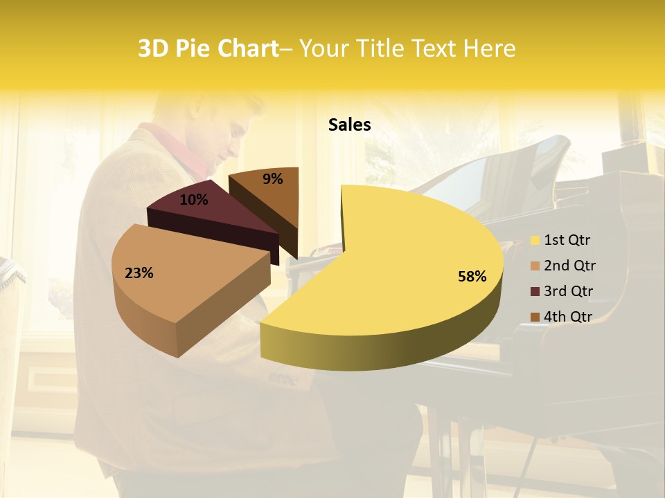 Loan Grass House PowerPoint Template