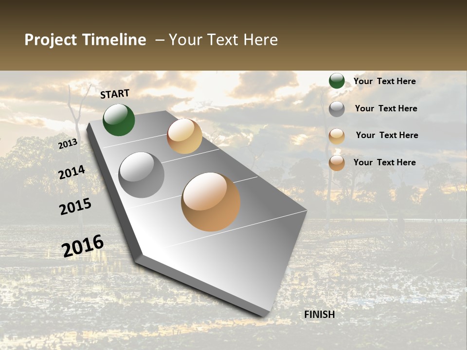 Garden Park Ownership PowerPoint Template