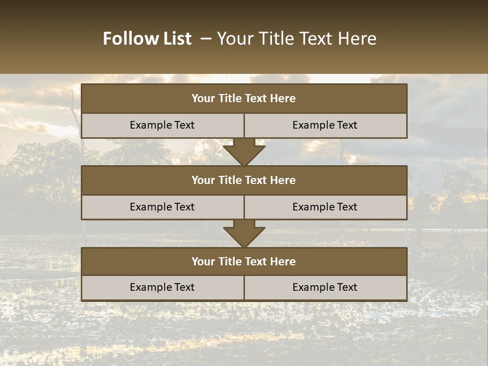 Garden Park Ownership PowerPoint Template