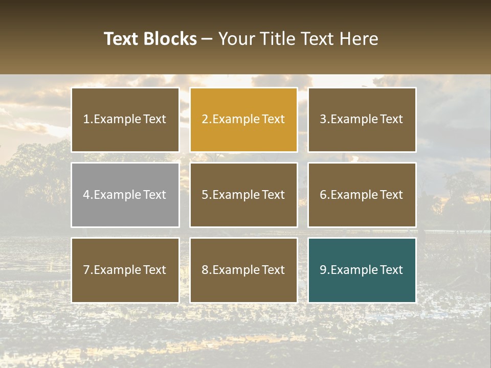 Garden Park Ownership PowerPoint Template