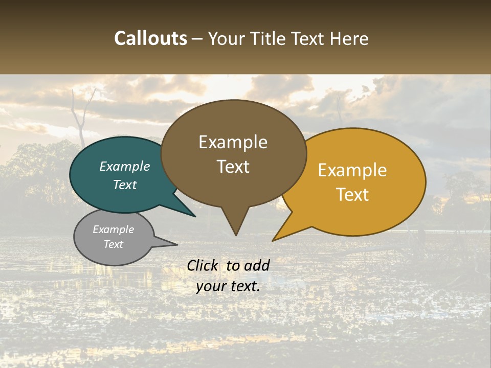 Garden Park Ownership PowerPoint Template