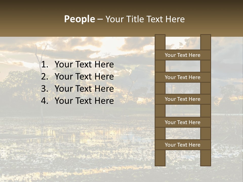 Garden Park Ownership PowerPoint Template