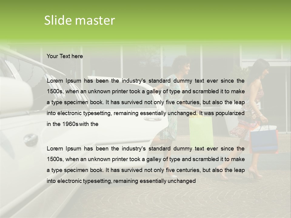 Grass Nature Construct PowerPoint Template