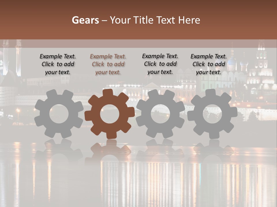 Blue Sky Home Dream PowerPoint Template