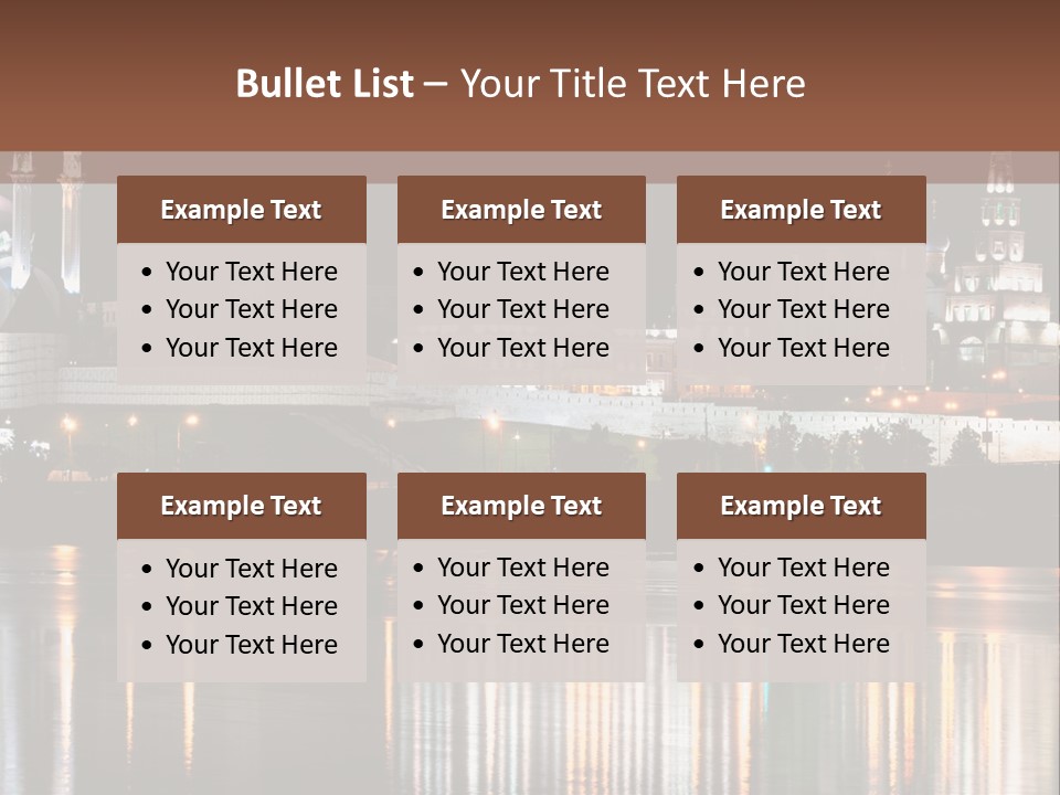 Blue Sky Home Dream PowerPoint Template