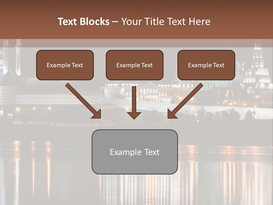 Blue Sky Home Dream PowerPoint Template