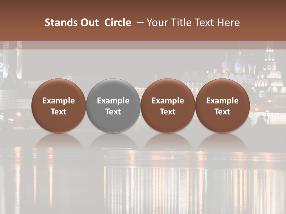 Blue Sky Home Dream PowerPoint Template