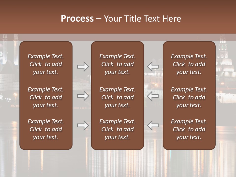 Blue Sky Home Dream PowerPoint Template