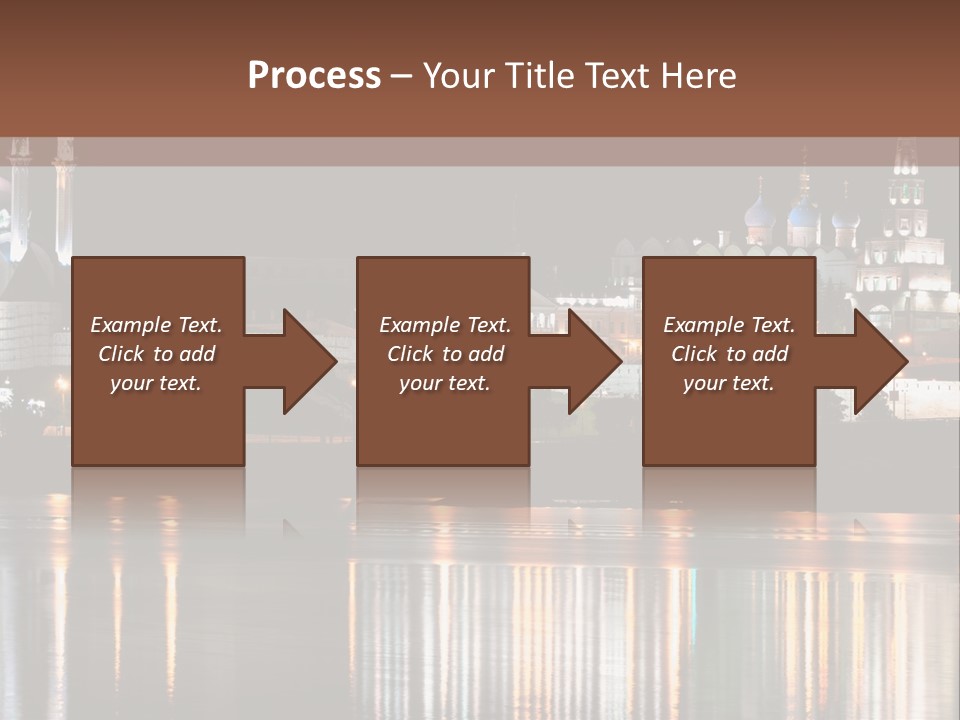 Blue Sky Home Dream PowerPoint Template