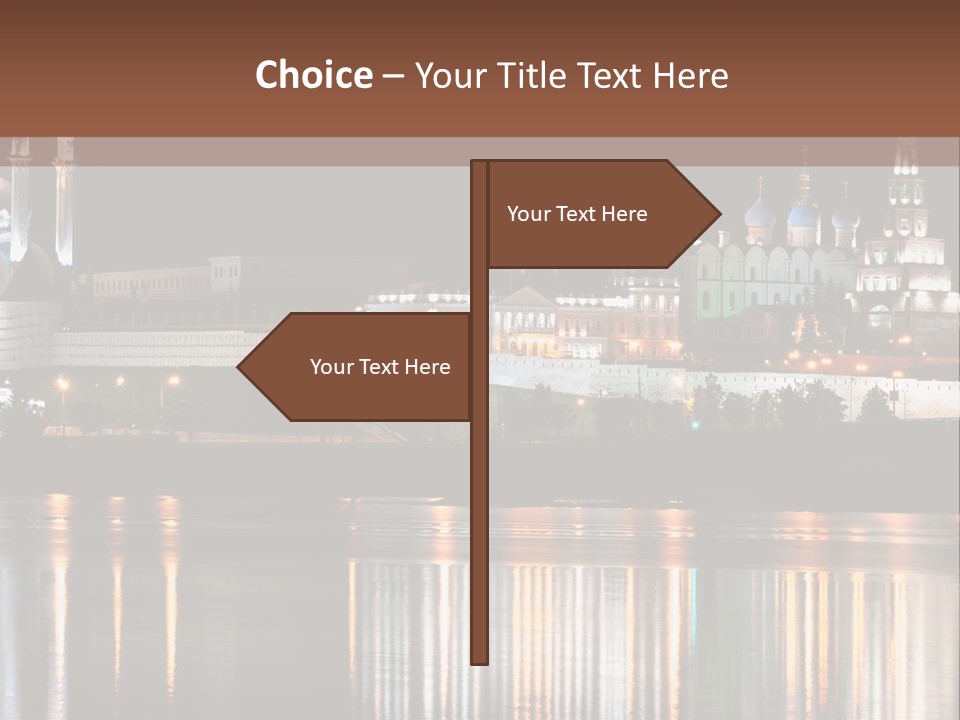 Blue Sky Home Dream PowerPoint Template