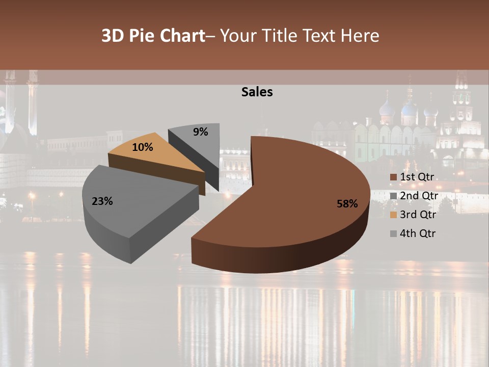 Blue Sky Home Dream PowerPoint Template
