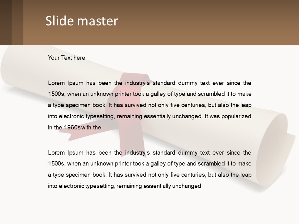 Estate Ownership Grass PowerPoint Template