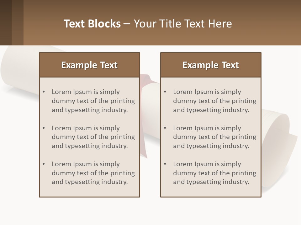 Estate Ownership Grass PowerPoint Template